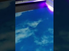 เครื่องพิมพ์ Uv ดิจิตอล 90 * 60 ซม. เครื่องพิมพ์อิงค์เจ็ทผ้า 1880 Dpi