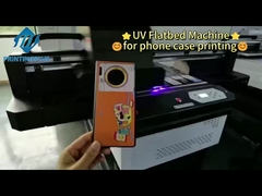 เครื่องพิมพ์ UV ที่มีประสิทธิภาพสูง พร้อมเครื่องพิมพ์หมึกแรงดันลบสองเท่า