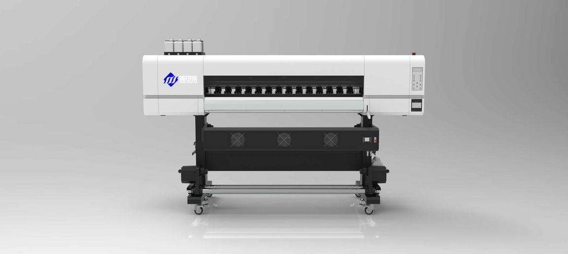 เครื่องพิมพ์ชนิดอัตโนมัติขนาดใหญ่ในห้อง ECO Solvent Inkjet Printer With 1250MM Print