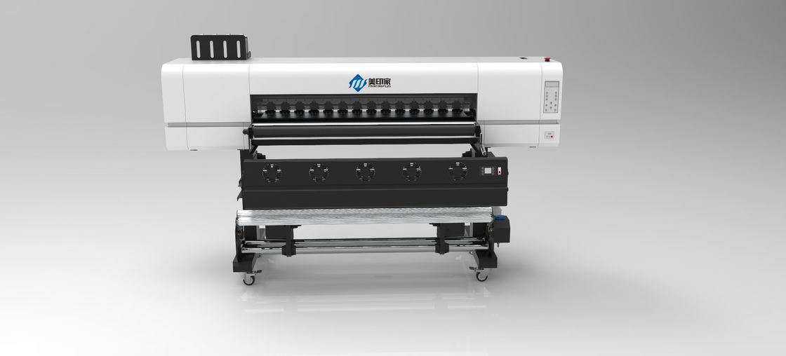 เครื่องพิมพ์ชนิดอัตโนมัติขนาดใหญ่ในห้อง ECO Solvent Inkjet Printer With 1250MM Print