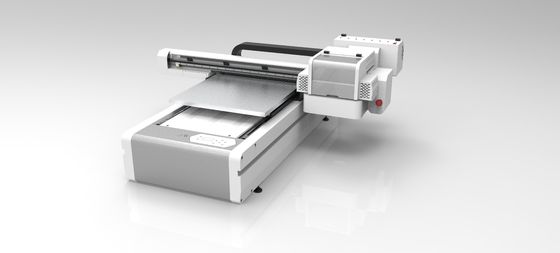 ญี่ปุ่น Thk Guideway UV Inkjet Flatbed Printer พร้อม THK Guide Rail และเครื่องพิมพ์หมึกแรงดันบวก